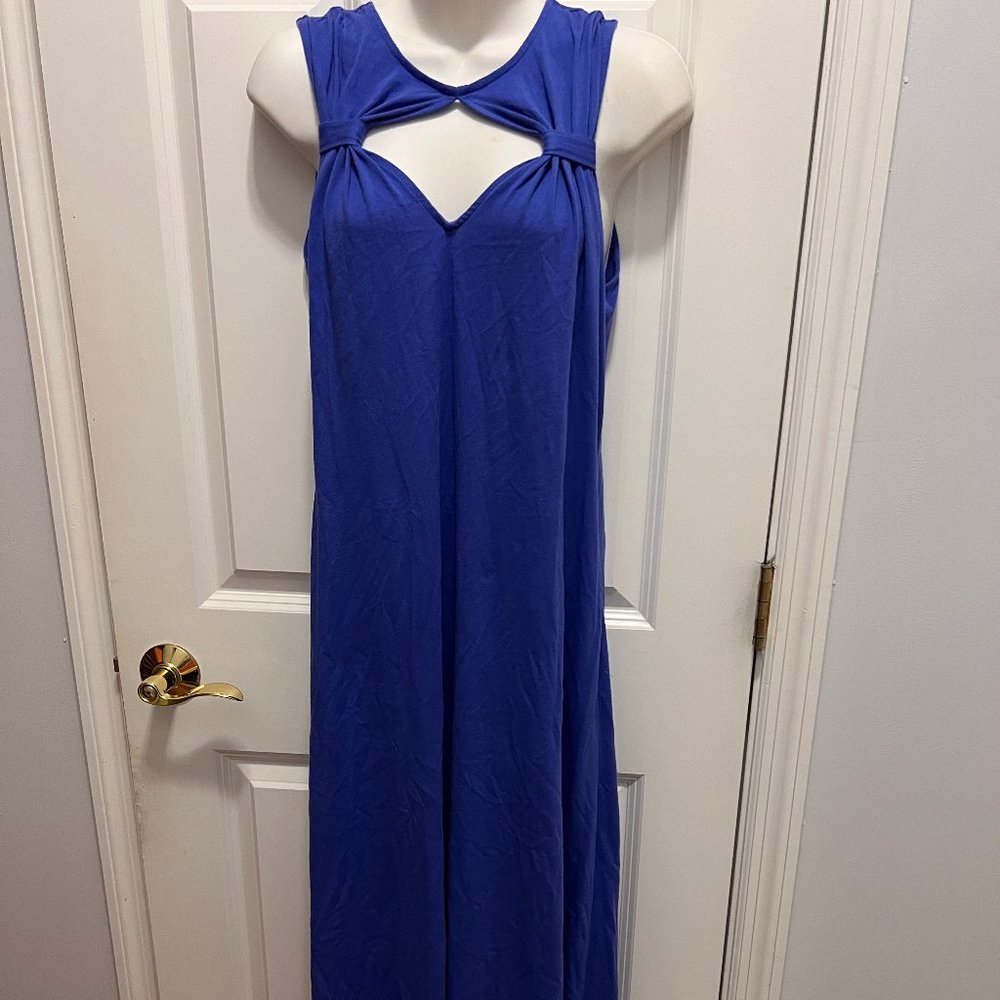 Soft Surroundings Petite Small Blue maxi dress